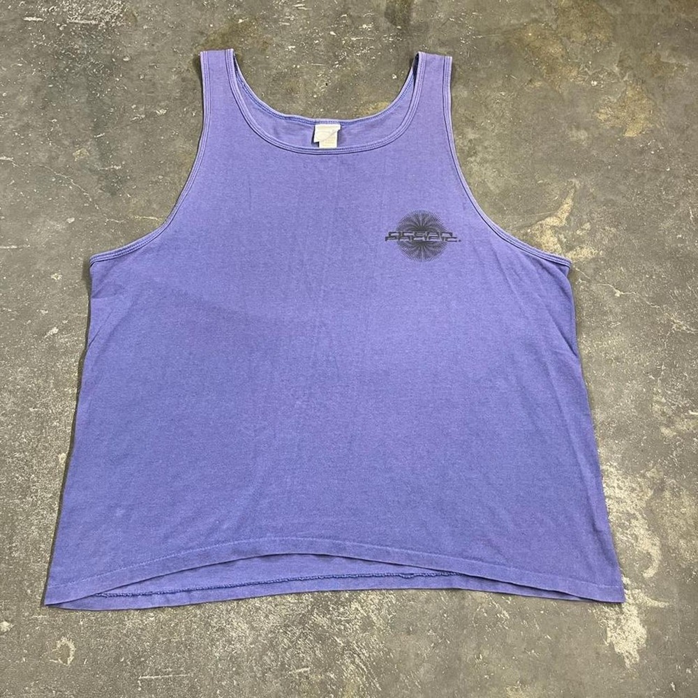 Vintage 90s Ocean Pacific OP Faded Purple Tank Top Mens XL Made in USA Surf